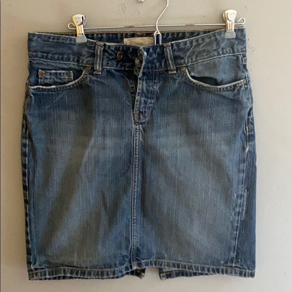 Denim skirt